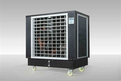 industrial evaporative cooler with metal housing|evaporative air cooler for warehouse.